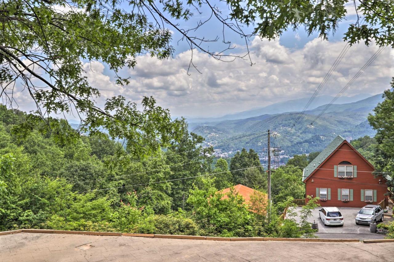 Gatlinburg Chalet Hot Tub, Sauna And Mountain View 외부 사진