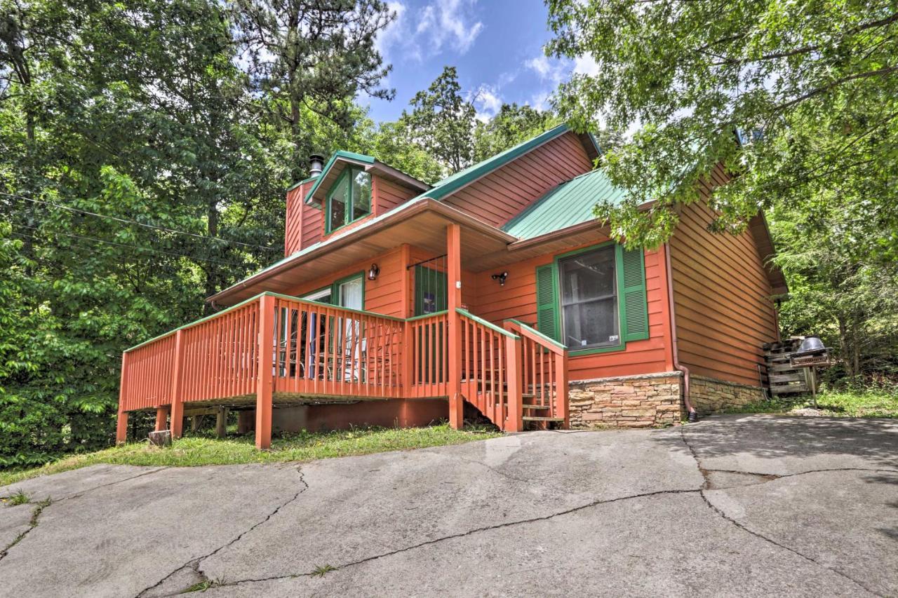 Gatlinburg Chalet Hot Tub, Sauna And Mountain View 외부 사진